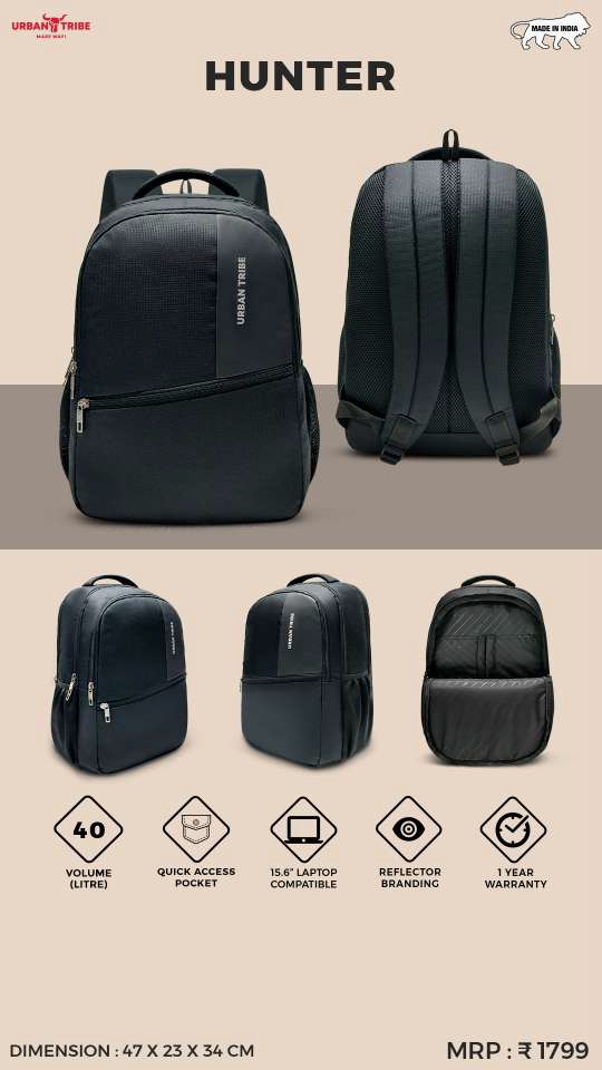 Urban Tribe Hunter Laptop Backpack